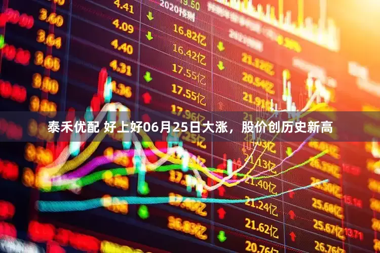 泰禾优配 好上好06月25日大涨，股价创历史新高